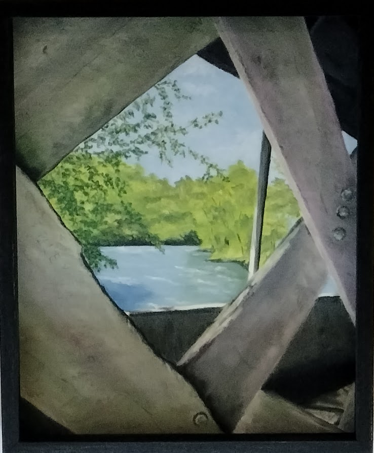 View from a Covered Bridge, Winchester NH